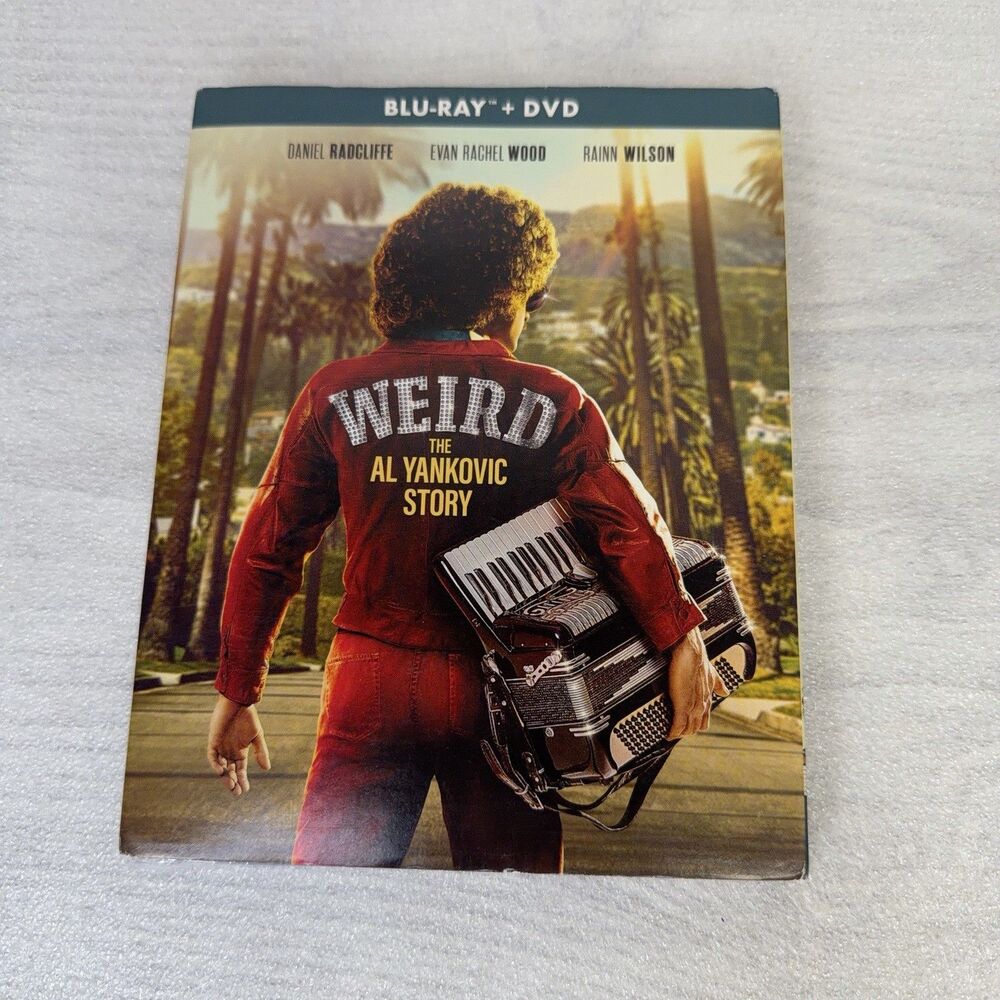 Weird: The Al Yankovic Story (Blu-ray + DVD, 2022) Daniel Radcliffe NEW Sealed!